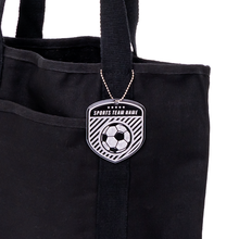 リフレクターキーホルダー 圧着タイプ 使用イメージ