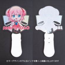 アクリルペンライト 印刷イメージ