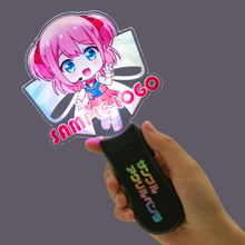 アクリルペンライト フルカラー印刷 ブラック イメージ