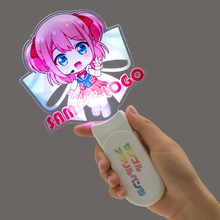 アクリルペンライト フルカラー印刷 ホワイト イメージ