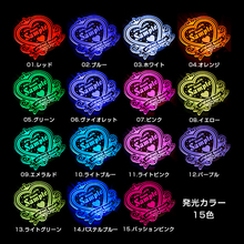 アクリルペンライト 発光パターン