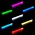 ルミトン(光るスポンジ棒)の発光色イメージ